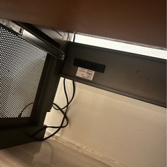 パソコン、テレビ台の画像