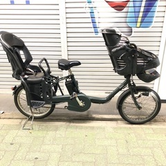 アテッサ新作モデル パナソニック 電動 アシスト自転車 20インチ 子供3人 8ah 横浜 自転車本体