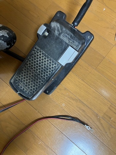 フットコンエレキ　12v43ポンド　無段階変速　モーターガイド