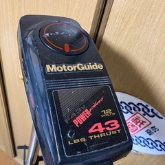 フットコンエレキ　12v43ポンド　無段階変速　モーターガイドの画像