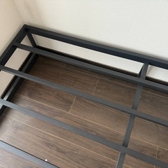 PRTONE スチール製ダブルベッドフレームの画像