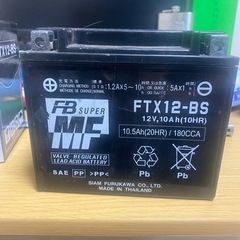 バイク　オートバイ　バッテリー FTX12-BSの画像