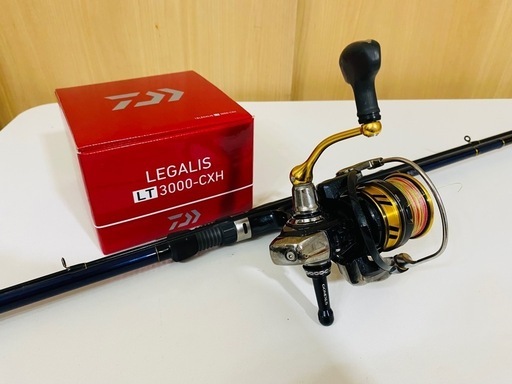 太刀魚シーズンに！メジャークラフト　ワインドロッドspx-862mw レガリス　LT3000-CXH