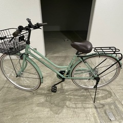 自転車　あさひ　カーグアクティブ　27インチ