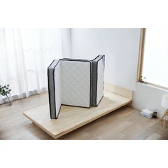 一品限り アイリスオーヤマ PMTS11H-3S 三折りポケットコイルマットレス ¥14080→¥8980 の画像