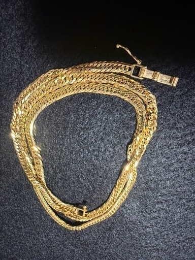 未使用にちかいK18喜平ネックレス