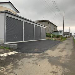 🌈コスパガレージ深谷萱場🔌電源×照明×共用水栓×電気・水道…