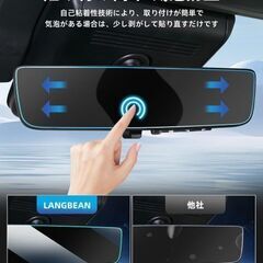 未使用 社外品 トヨタ ランドクルーザー250系 ルームミラーフィルム AR LAND CRUISERの画像