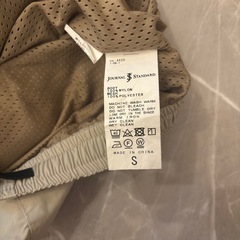 ジャーナルスタンダード /バーティゴ×JS　別注パッカブルバギーショーツの画像