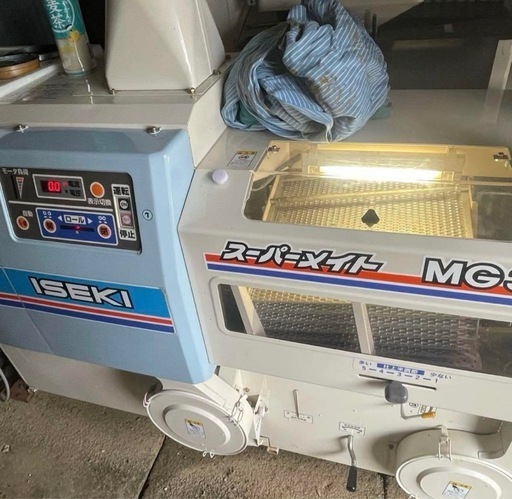 イセキ 籾摺機 引き取りのみ オートロール 3インチ 200V