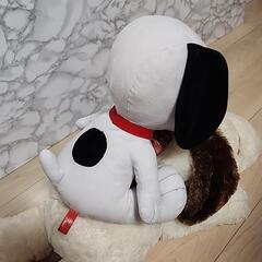 スヌーピーぬいぐるみ2点の画像