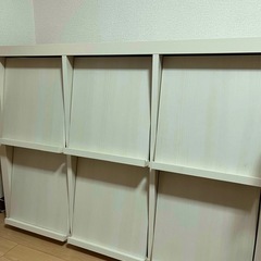 ディスプレイラック　オフホワイト の画像