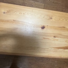 無印良品　パイン材テーブル・折りたたみ式　(7/20まで)　 