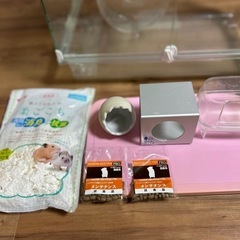 ハムスター　ハリネズミ　飼育セットの画像