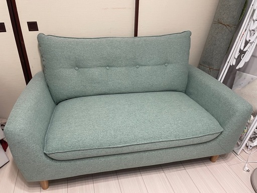 (soldout)コンパクト2人がけソファ