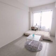 💙フリーレント1ヶ月☆敷礼０☆｟1R｠府中市☆外観タイル張り！外...