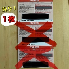 残り１枚！【配送•手渡し•画像のみ可】 JAL株主優待券１枚
