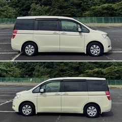 ホンダ/ステップワゴン/Ｌ/４ナンバー貨物/予備検査付き/ナビ&Bカメラ/ETCの画像