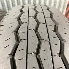 深溝★195/80R15 ハイエース　キャラバン　107/105N LT 2023年製造　信頼のブリヂストン　エコピア　RD613の画像