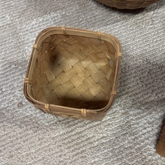 網目　バスケット　カゴ　まとめての画像