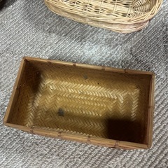 網目　バスケット　カゴ　まとめての画像