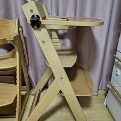 【美品】ベビーハイチェアの画像