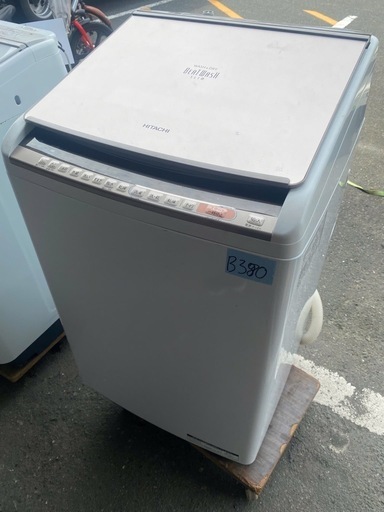 NO B380?福岡市内配送設置無料✨?BW-DV80C 縦型洗濯乾燥機 ビートウォッシュ シャンパン [洗濯8.0kg /乾燥4.5