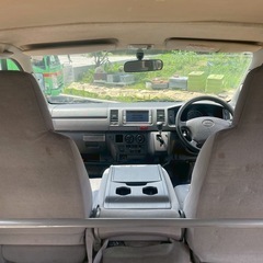 総額68.0万円★ディーゼル★4WD★4ナンバー★オートマ★平成18年式 トヨタハイエース 4WD DX(KDH205V)2500ccディーゼル3人乗28.7万キロ ホワイトの画像