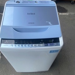 NO B377🌈福岡市内配送設置無料✨🌈日立 全自動洗濯機 ビートウォッシュ 7kg ブルー BW-V70B Aの画像