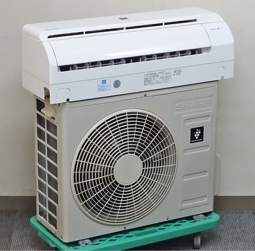 【取引完了】(20) SHARP【AY-P22D】シャープ プラズマクラスター25000 はずせルーバー搭載 無線LAN内蔵 ルームエアコン おもに6畳用 2022年製 取付販売