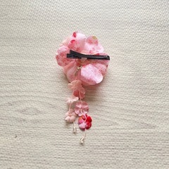 浴衣用　かごバック　ヘアアクセの画像