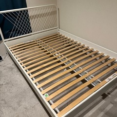 IKEA NESTTUN　ダブルベッドフレーム　
