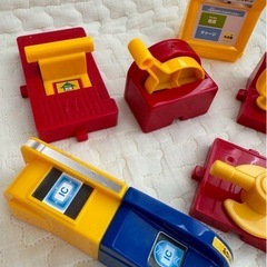 プラレール×ハッピーセットおもちゃの画像