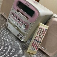 Victor 貴重なMDコンポピンクで可愛い☆動作確認済