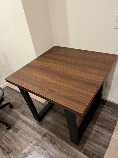 テーブル デスク 正方形 90×90 (高さ76)