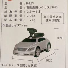 レクサス　LS460 電動カー　電動自動車　ミズタニの画像