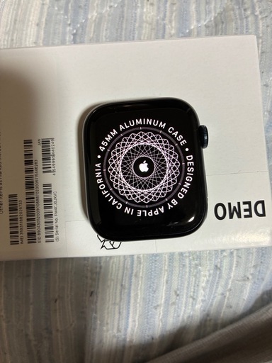 Apple Watch 9！セルラーモデル 45mm デモ機 ミッドナイト バッテリー100%