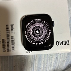 Apple Watch 9！セルラーモデル 45mm デモ機 ミッドナイト バッテリー100%の画像