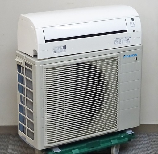 (21)DAIKIN【S40ZTEP-W】ダイキン ストリーマ空気清浄 自動内部クリーン ルームエアコン おもに14畳用 単相200V 2022年製 取付販売