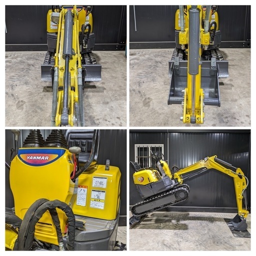 YANMAR ヤンマー VIO10-2A 倍速 1Tクラス 可変脚 配管付き ミニユンボ 下取りOK 現物確認可能 建機 ミニ油圧ショ
