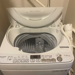 sharp 洗濯機 7kg
