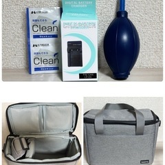 Canon eos kiss x2とカメラバッグの画像