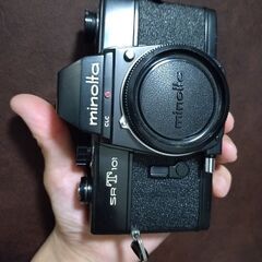 極上品　minolta str101　黒 ★露出メーター動く