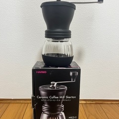 美品　HARIO セラミックコーヒーミルの画像