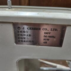昭和の電動足踏みミシンの画像