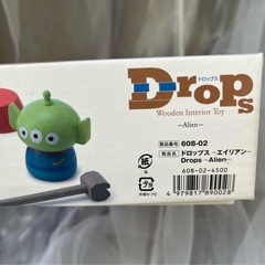 トイストーリー だるま落とし　リトルグリーンメン　木製の画像