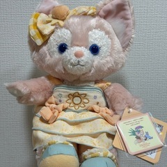 新作　上海ディズニー　カラフルシリーズジリーナベルぬいぐるみSS