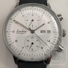 厚さ12mmにトリプルカレンダー搭載【風防&文字盤Wアール処理/新品】裏スケ①の画像