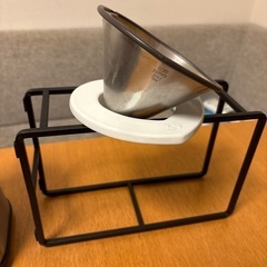 【受渡予定決定】コーヒーミル、ドリップスタンド、ステンレスフィルターの画像