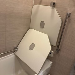 風呂の蓋　フラットタイプ　2枚（74×68）の画像